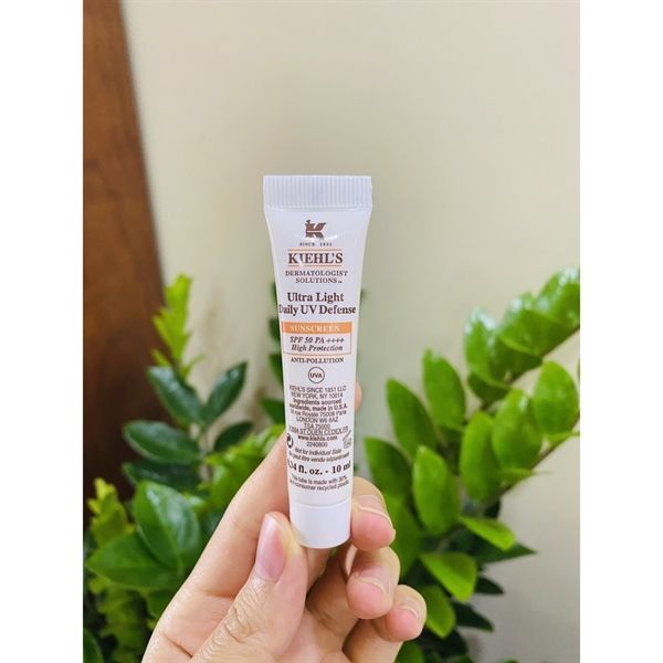  Kem Chống Nắng Mini KIEHL'S Ultra Light Daily UV Defense SPF 50 PA++++ - 10ml 