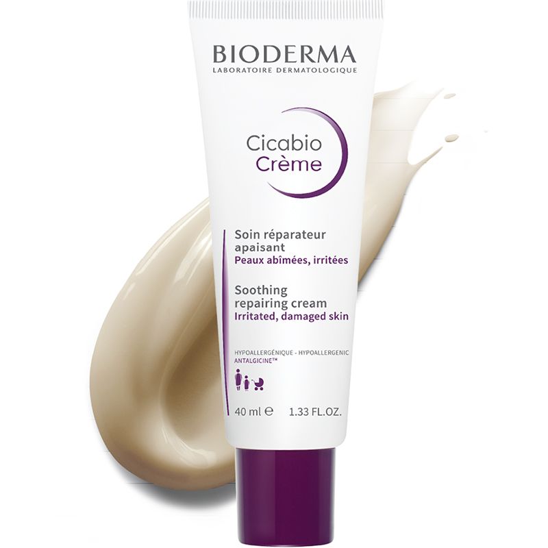  Kem Dưỡng Phục Hồi Da Hư Tổn BIODERMA Cicabio Soothing Repairing Cream - 40ml 