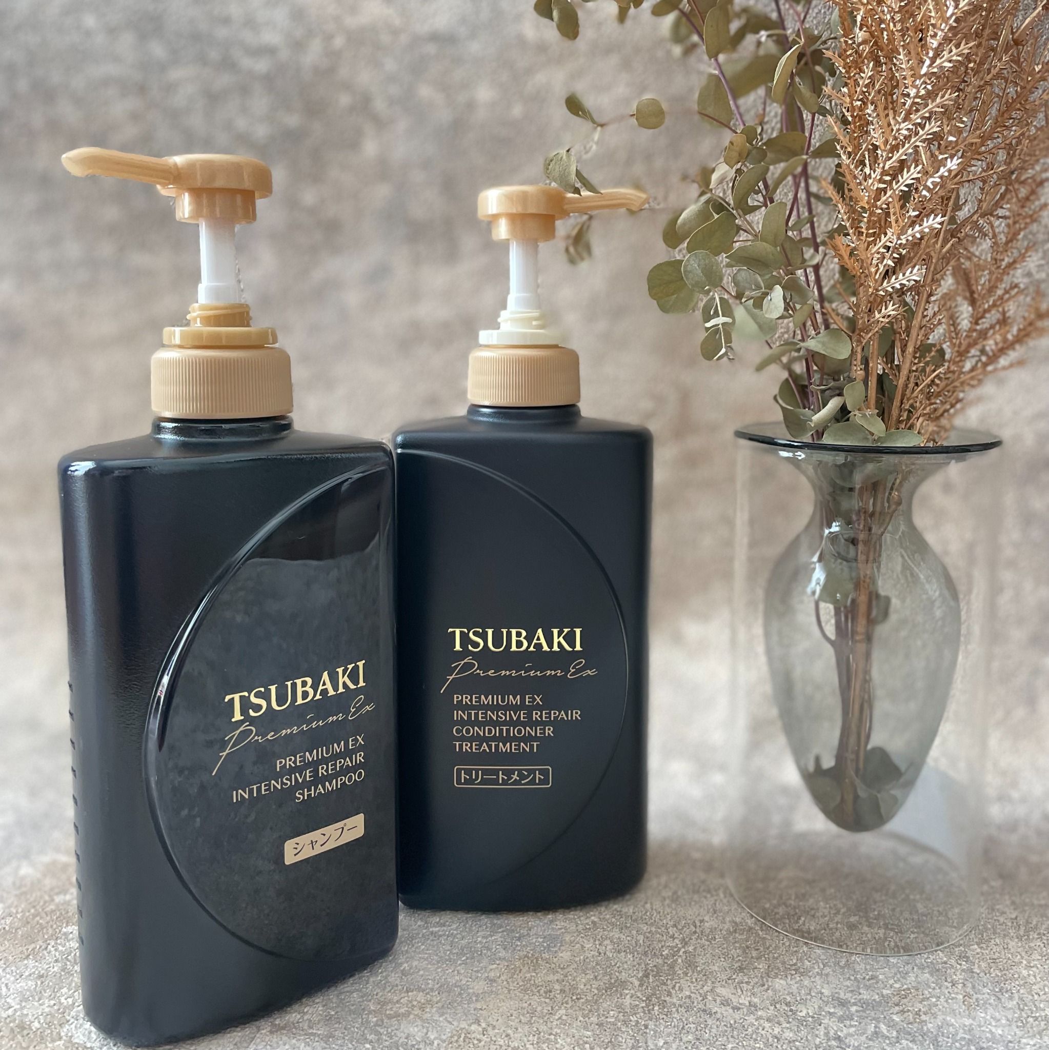 Dầu Gội TSUBAKI Dòng Premium Chuyên Phục Hồi Hư Tổn Tái Tạo Tóc Tsubaki Premium Ex Intensive Repair