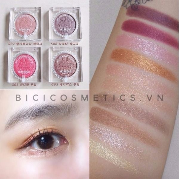 Phấn Mắt Skinfood My Dessert Party Eyeshadow