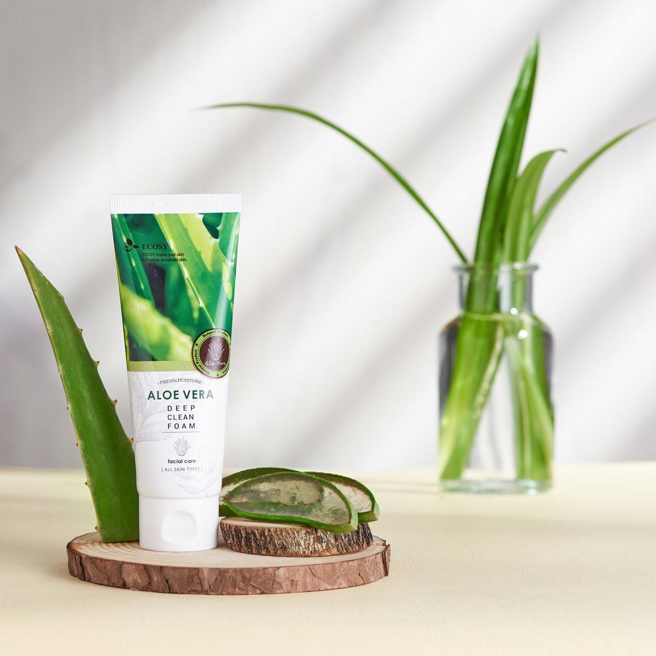 Sữa Rửa Mặt Tạo Bọt Ecosy Fresh Moisture