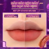  Son Kem Lì Thế Hệ Mới Bền Màu Lâu Trôi FOCALLURE Air Fit Matte Lipstick | FA417 