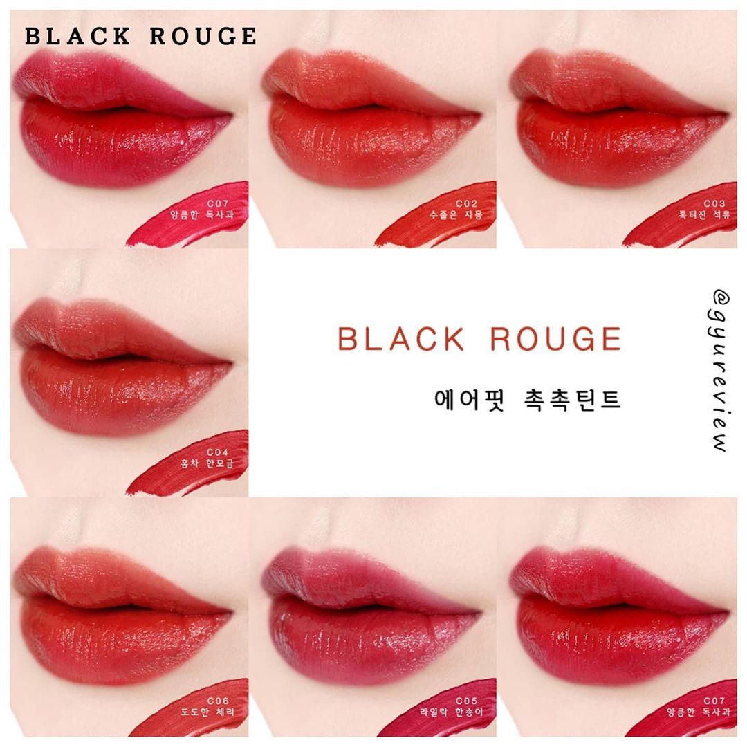 Son Kem Black Rouge Air Fit Chok Chok Tint