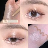  Bút Sáp 2 Đầu Nhũ Mắt Lấp Lánh NOVO Star Eyes Clever Lying Silkworm Pen Nội Địa Trung 