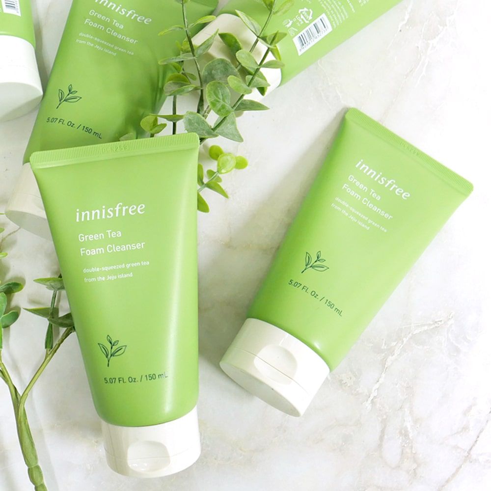  Sữa Rửa Mặt Chiết Xuất Trà Xanh INNISFREE Green Tea Foam Cleanser - 150ML & 80ml 