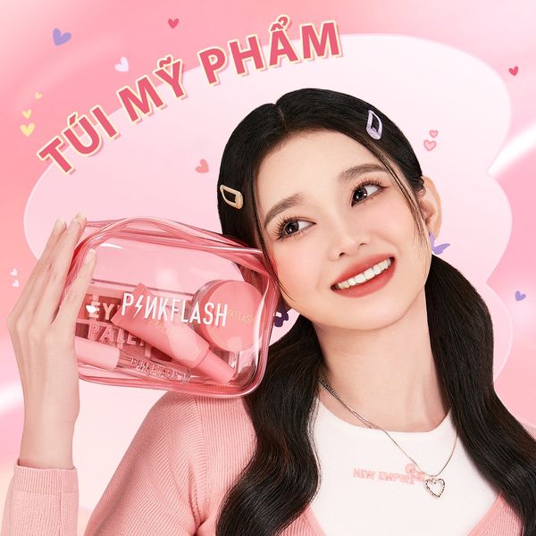  Túi Đựng Mỹ Phẩm PINKFLASH Makeup Bag - Mẫu Mới 2023 