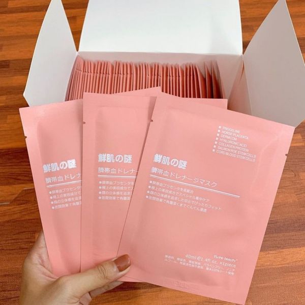  Mặt Nạ Tế Bào Gốc Nhau Thai Tái Tạo Căng Bóng Da  Beauty Stem Cell Placenta Mask 