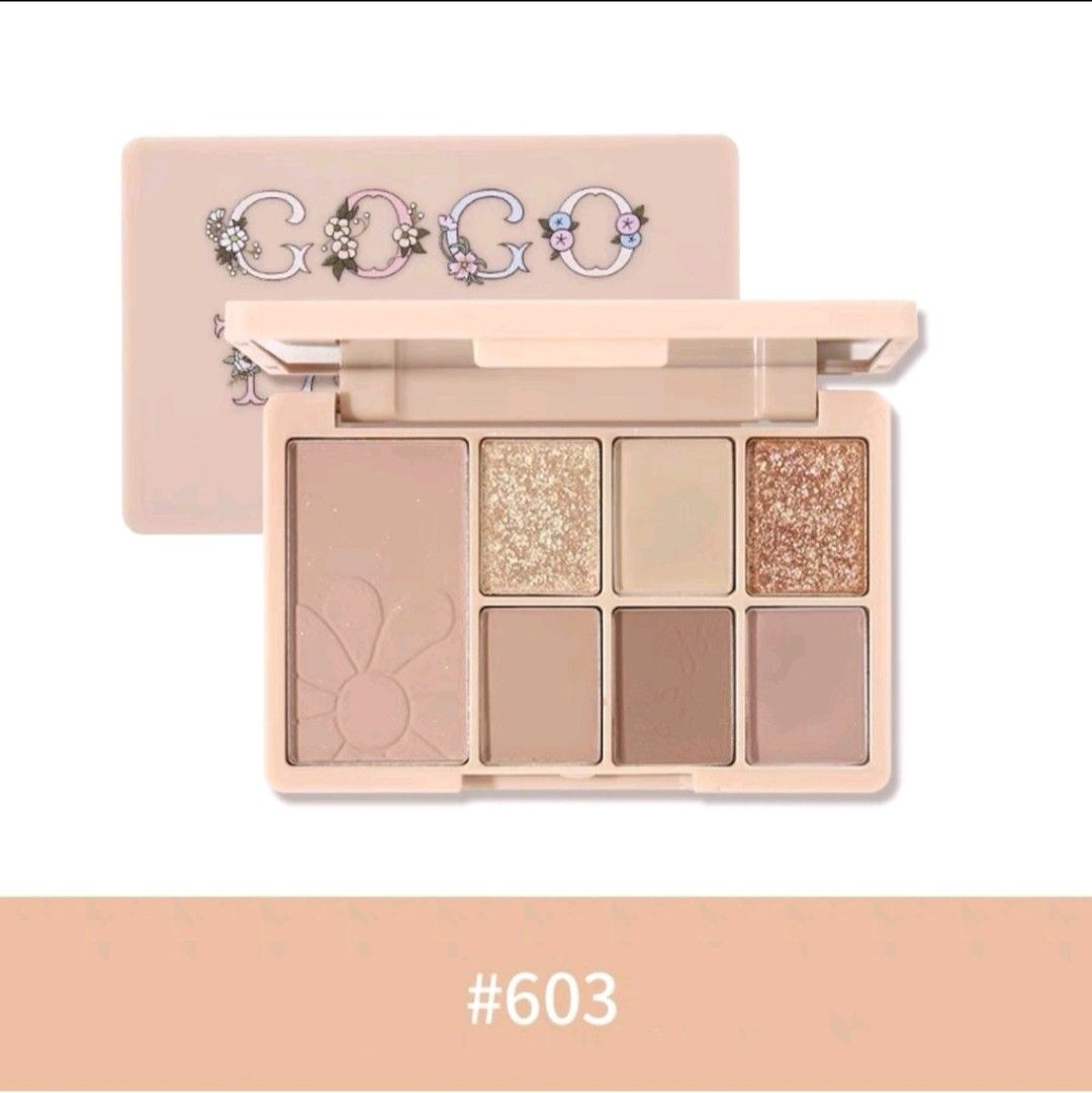  Bảng Mắt GOGO TALES Flower Blooming Eyeshadow Palette - Nội Địa Trung 