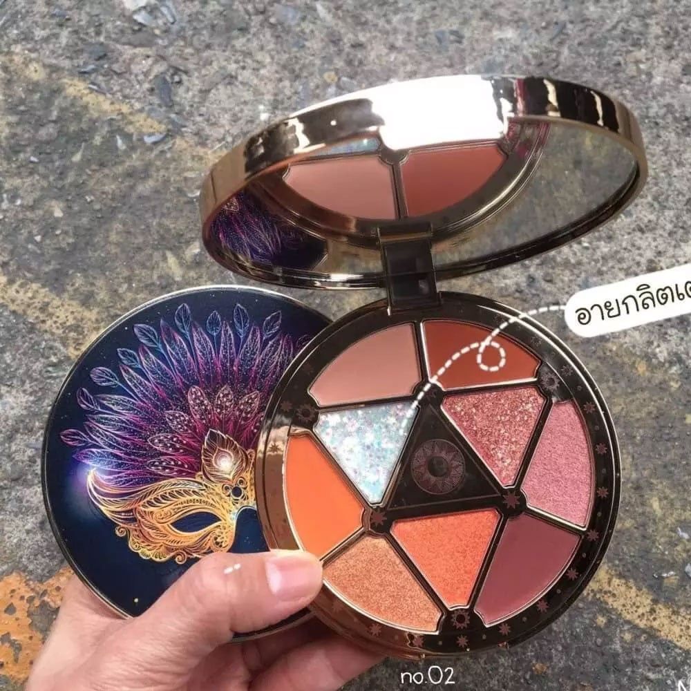 Màu Nee Cara Be Colorful Carnival 9 Color Eyeshadow Palette