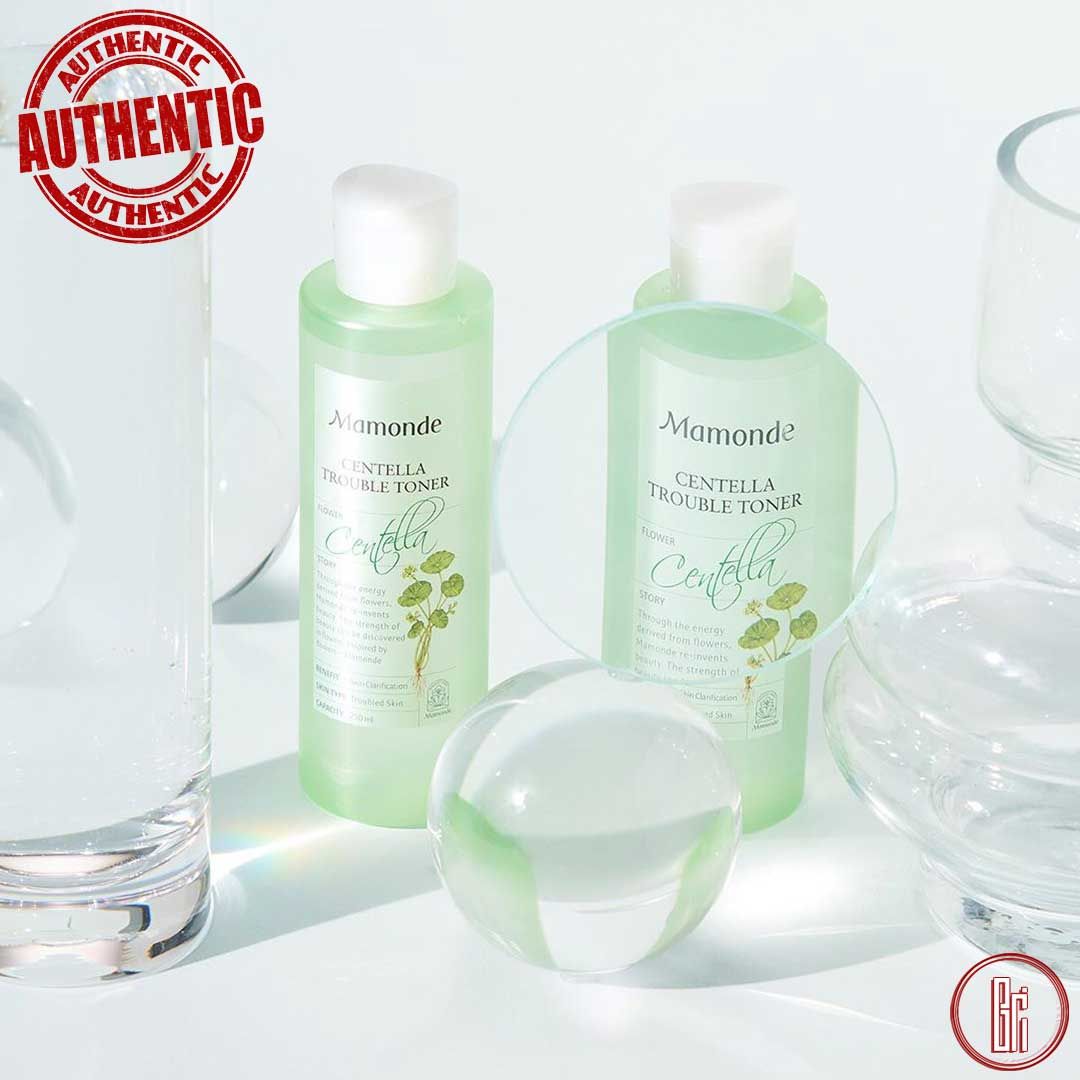 Nước Hoa Hồng Rau Má Mamonde Centella Trouble Toner 250ml