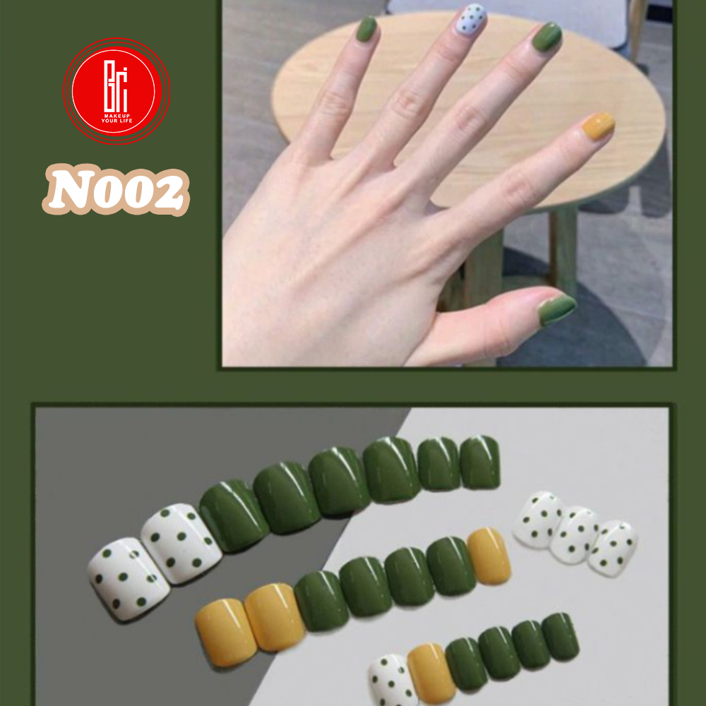  Bộ Nails Móng Tay Giả Chống Thấm Nước NĐT 