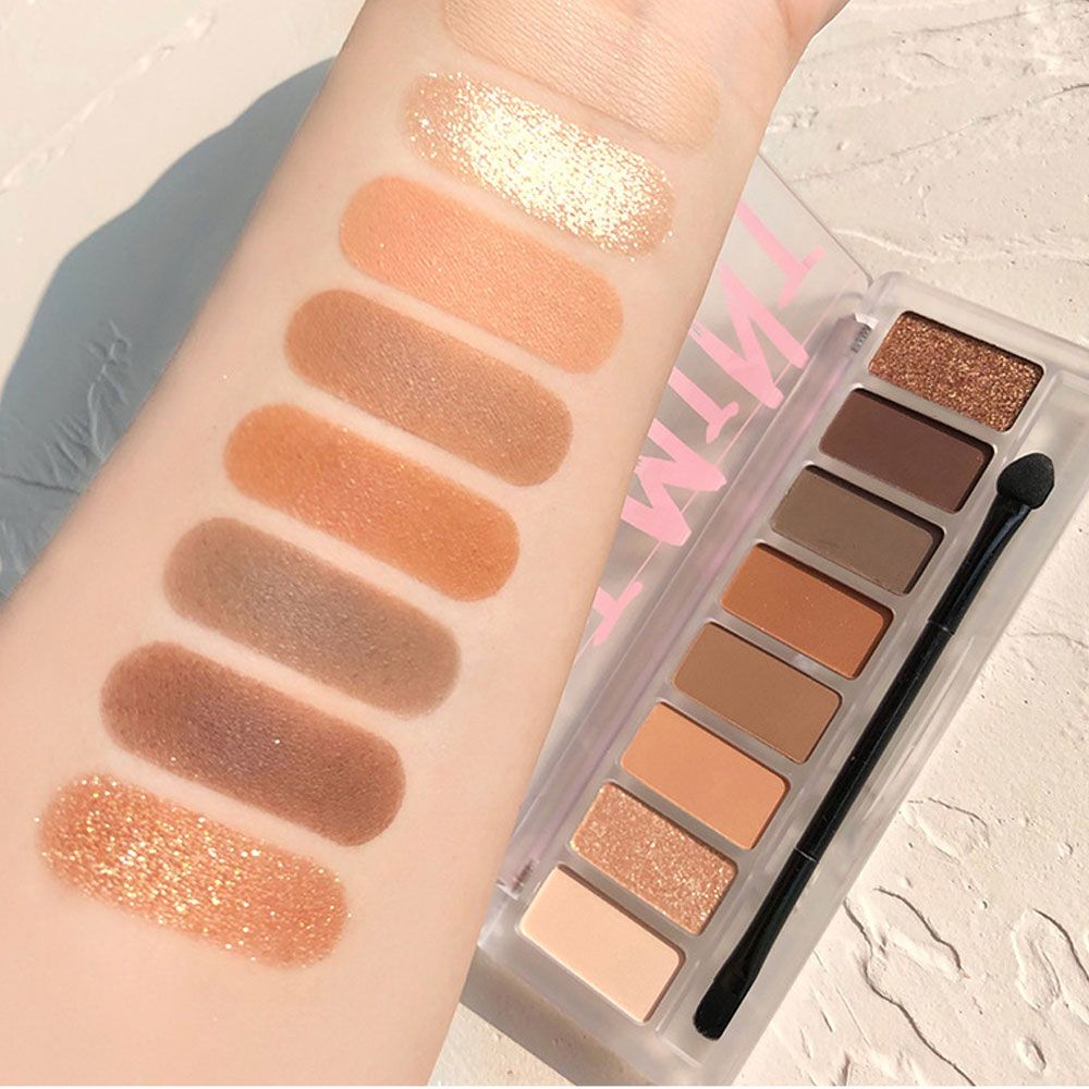 Bảng Phấn Mắt 8 Ô Màu Kèm Cọ Sweet Mint Nội Địa Trung Chính Hãng