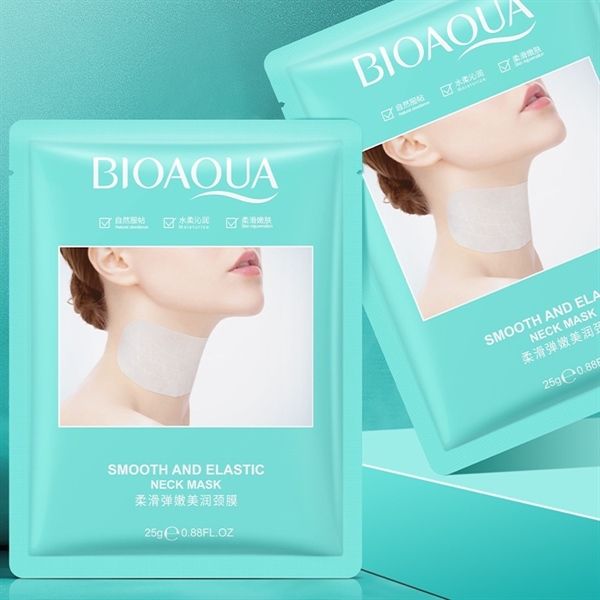  Mặt Nạ Cổ Chống Nhăn, Dưỡng Ẩm BIOAQUA Smooth Moisturize Neck Mask 