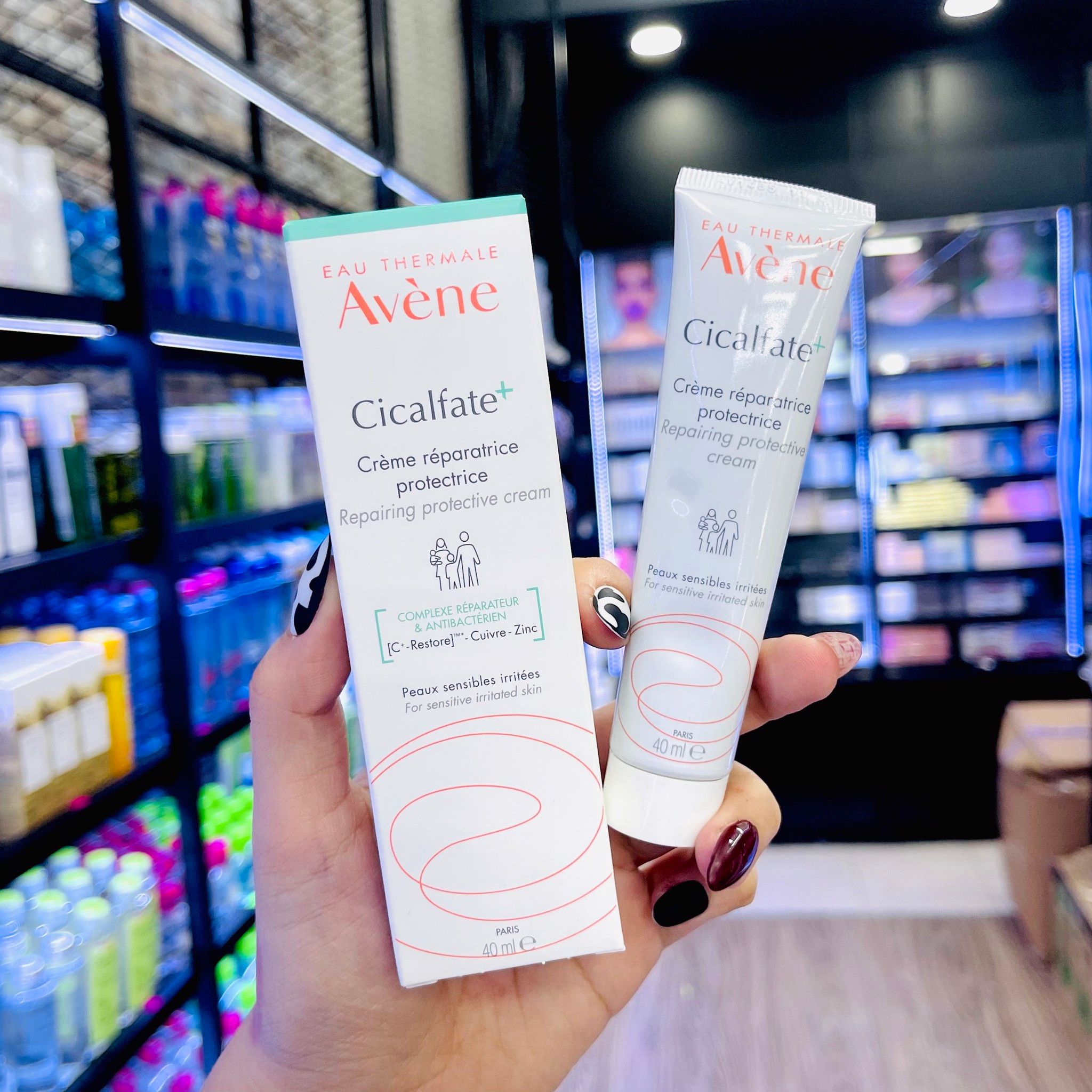 (Full/Minisize) Kem Dưỡng Ẩm, Phúc Hồi Da AVENE CICALFATECicalfate Repairing Protective Cream - 100/40ML