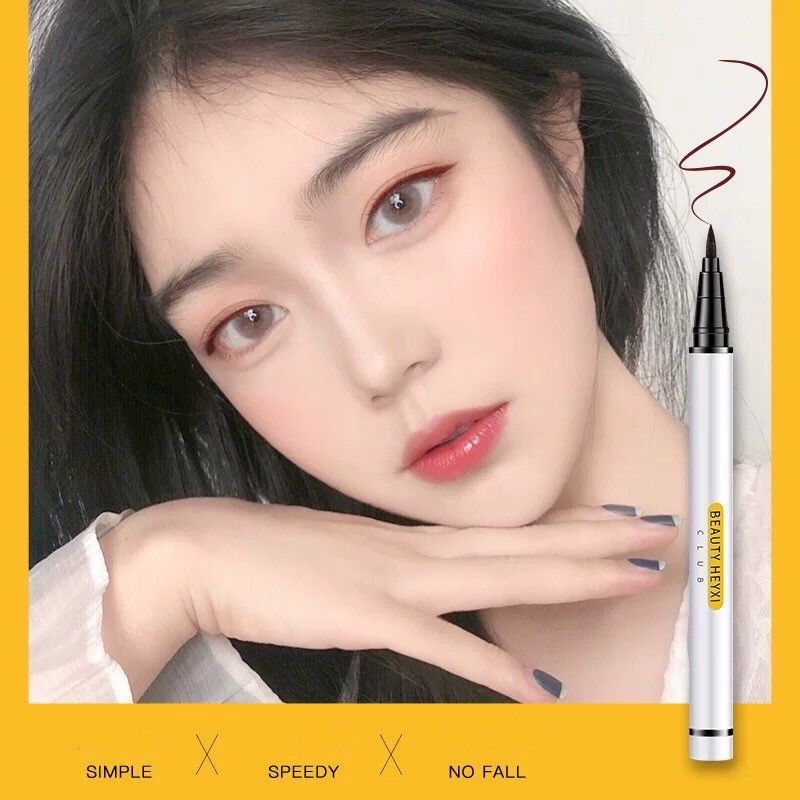  Bút Kẻ Mắt Nét Mảnh Chống Trôi BEAUTY HEYXI Liquid Eyeliner Nội Địa Trung 