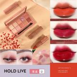 Gift Set HOLD LIVE Chocochoke Pink Sweet Perfect Suit (1 bảng mắt + 3 son) 