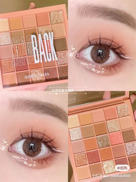 Bảng Phấn Mắt 25 ô GOGO TALES Back To Reality/Make Yourself Priority Play Color Eyeshadow Pallete Nội Địa Trung