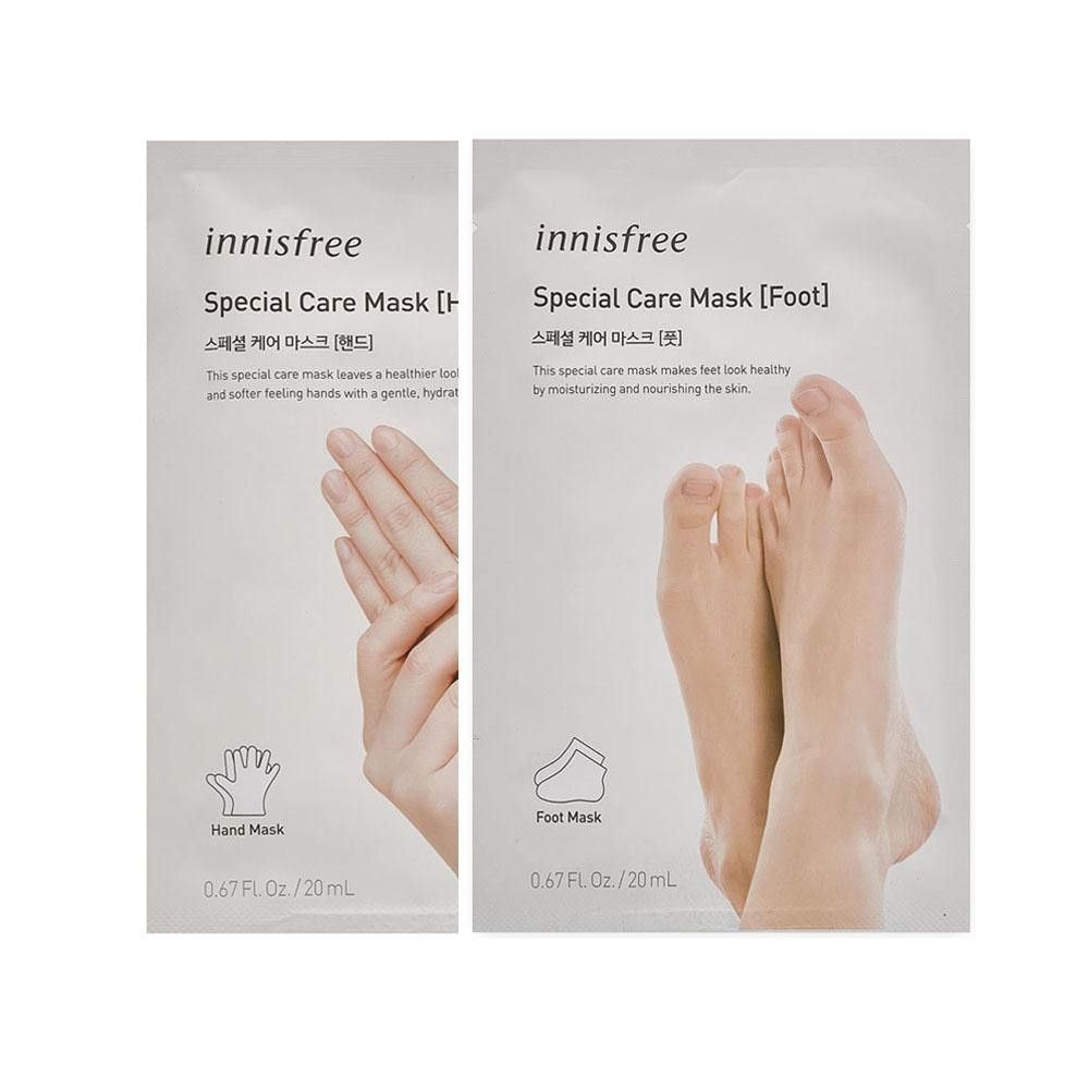  Mặt Nạ Ủ Da Tay/Chân Cấp Ẩm Mềm Da INNISFREE Special Care Mask 