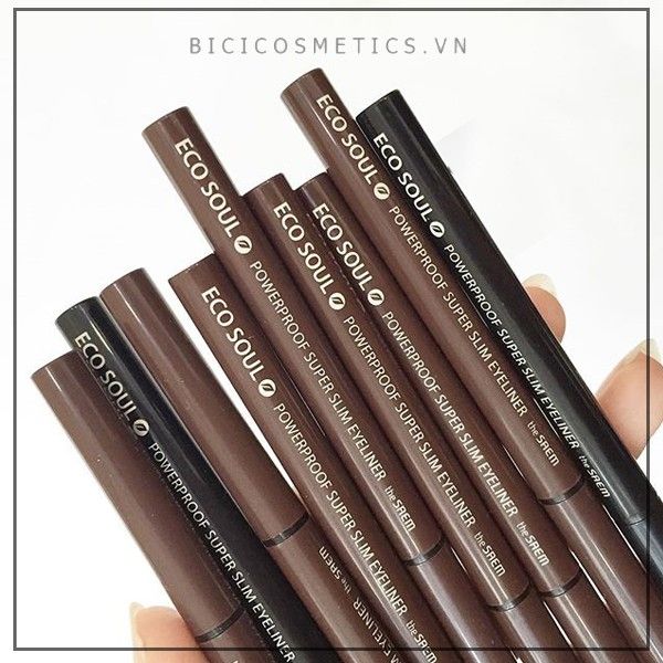 Bút Kẻ Mắt Eco Soul Powerproof Super Slim Eyeliner
