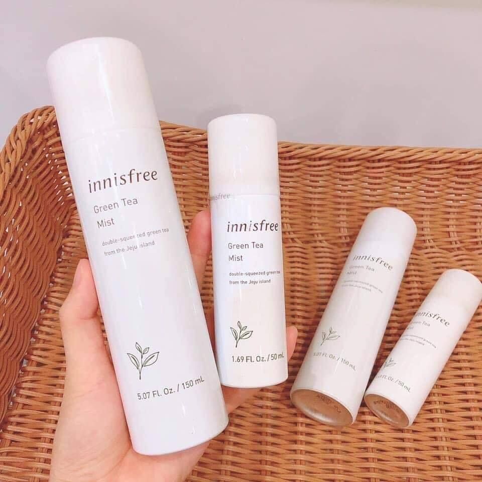  Xịt Khoáng Trà Xanh Innisfree Green Tea Mist 