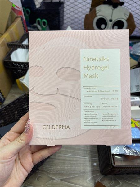  Mặt Nạ Thạch CELDERMA Ninetalks Hydrogel Mask 