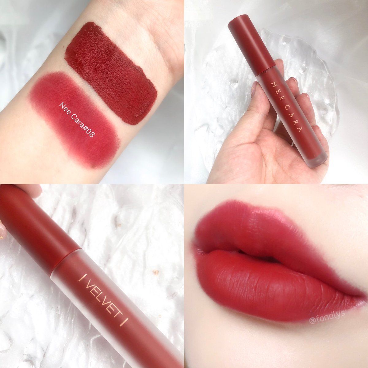 Son Nee Cara Velvet Matte Lipstick NA1961