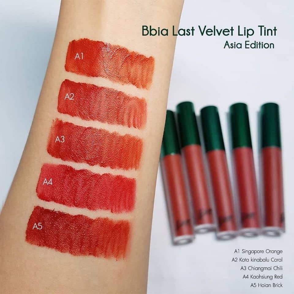 Son Kem BBia Asia Edition Last Velvet Lip Tint