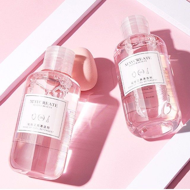  Nước Vệ Sinh Cọ Và Mút Trang Điểm MAYCREATE Gather Beauty 157ML 