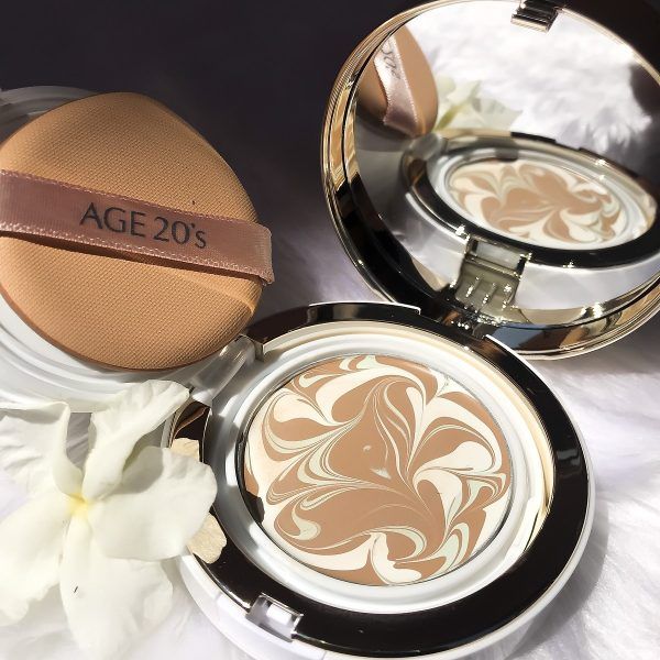 Phấn Tươi Lâu Trôi Age 20’S Signature Essence Cover Pact Long Stay