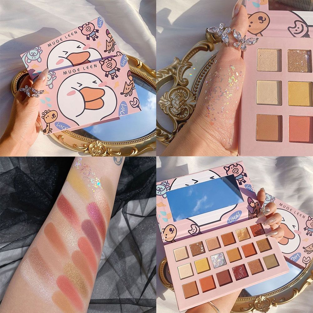 Bảng Phấn Mắt Nội Địa Trung 18 Ô MUGE LEEN