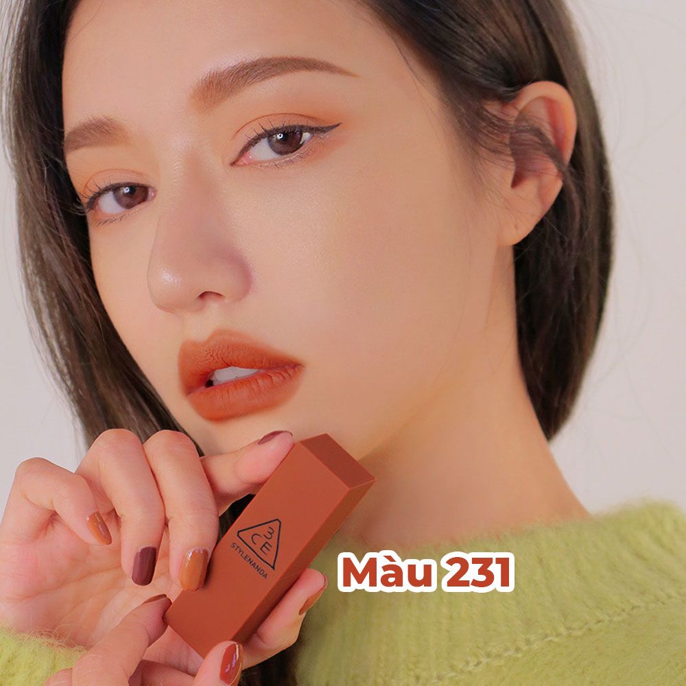 Son thỏi 3CE Mood Recipe (màu 231)