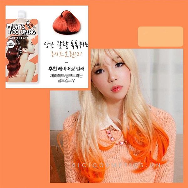 Thuốc nhuộm tóc Missha 7 Days Coloring Hair Treatment