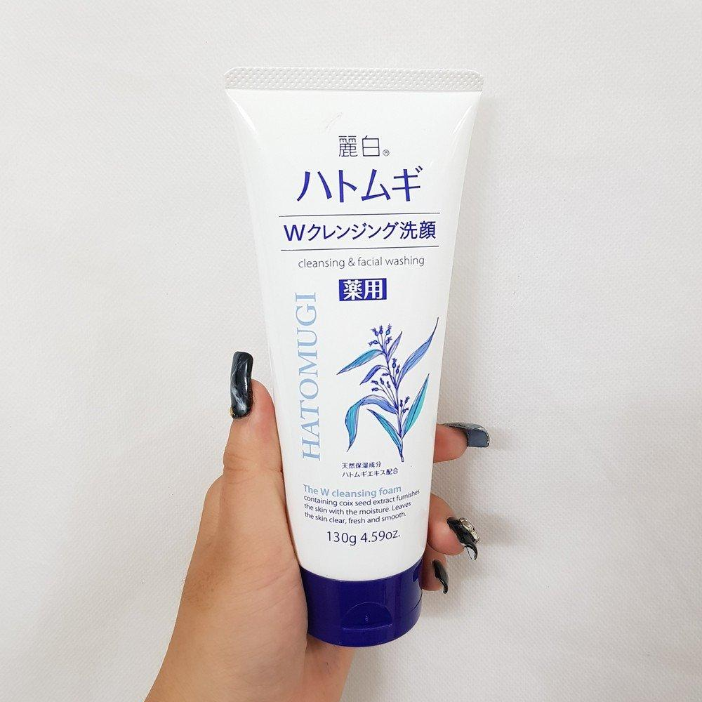 Sữa Rửa Mặt Ý Dĩ Trắng Da Hatomugi Nhật Bản - 130g
