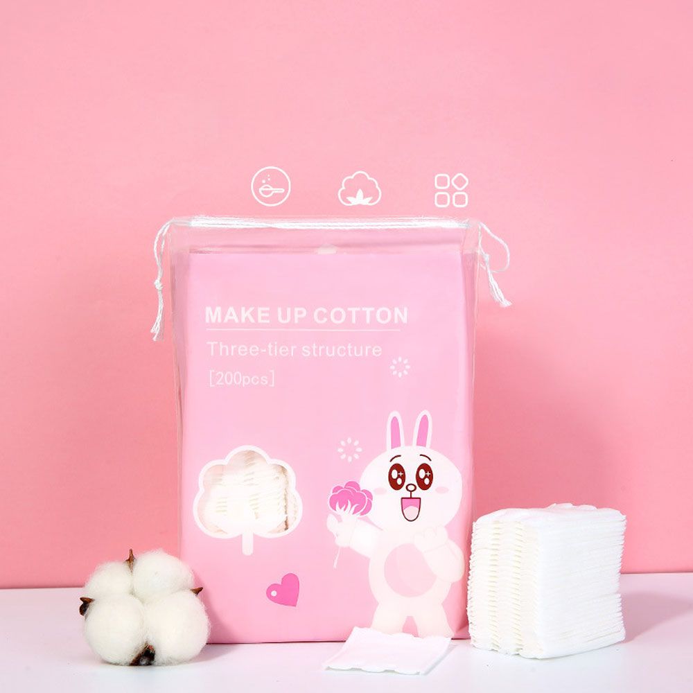 Bông tẩy trang Make Up Cotton Three-tier Structure