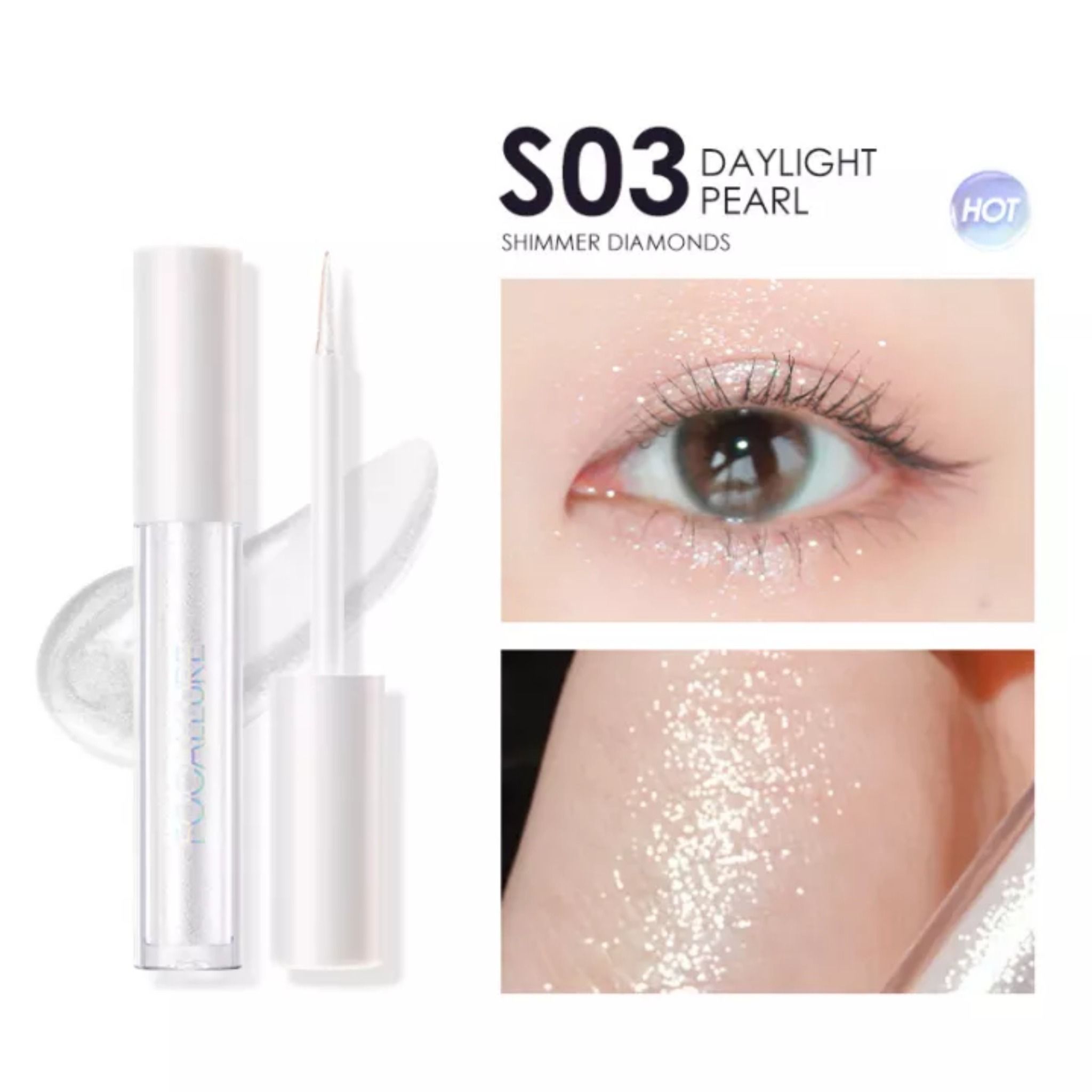 Phấn Mắt Dạng Lỏng Thế Hệ Mới Chống Thấm Nước FOCALLURE Traveler Liquid Eyeshadow | FA903