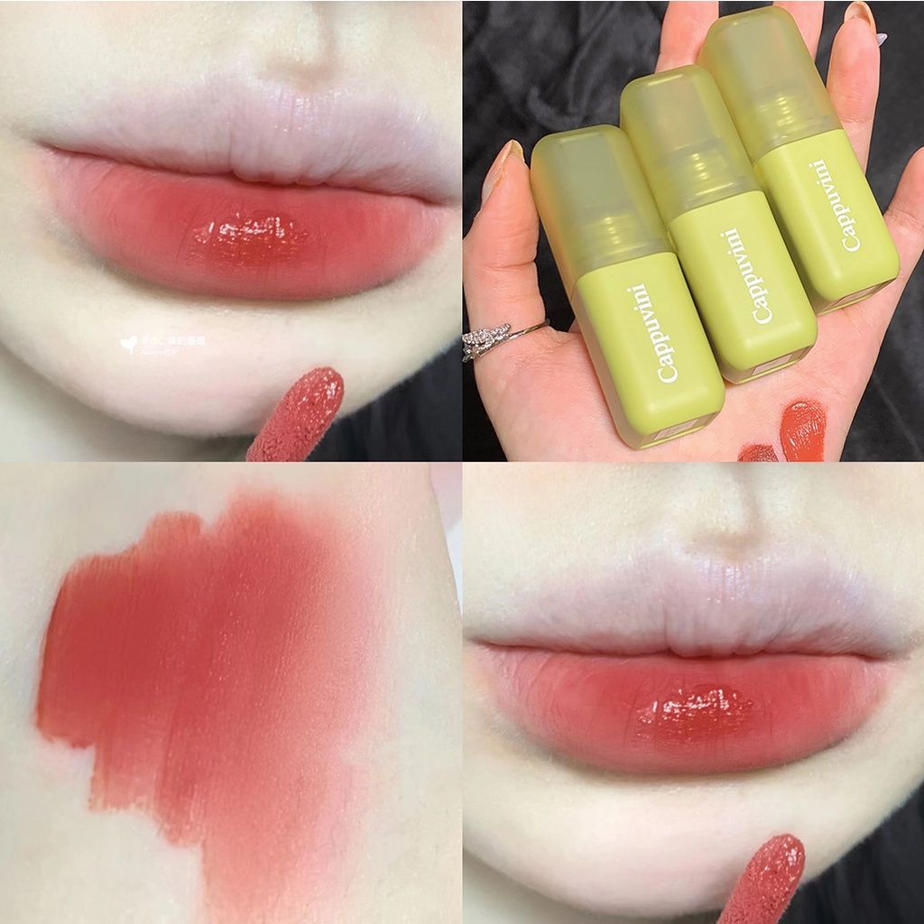 Son Kem Lì CAPPUVINI Dense Soft Burn Fog Lip Mud Nội Địa Trung