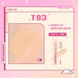  Kem Che Khuyết Điểm Che Phủ Cao Kèm Mút Tán PINKFLASH Lasting Matte Concealer | PF-F04 