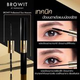  Mascara 2 Đầu Tiện Lợi Không Trôi BROWIT By NONGCHAT Professional Duo Mascara #SEXY BLACK 