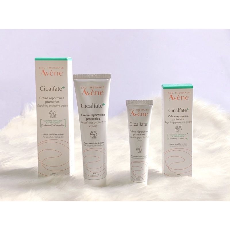  (Full/Minisize) Kem Dưỡng Ẩm, Phúc Hồi Da AVENE CICALFATECicalfate Repairing Protective Cream - 100/40ML 