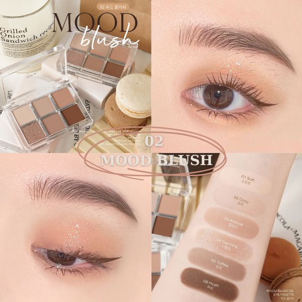  Bảng Màu Mắt 6 ô BBIA Ready to Wear Eye Palette 