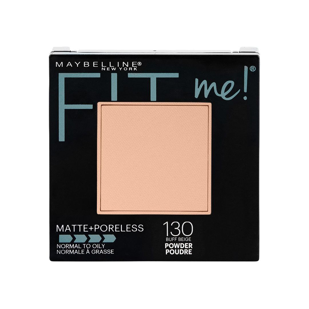 Phấn Phủ Mịn Lì Fit Me Maybelline Fit Me Matte Poreless Powder #130 Buff Beige (không tích điểm)