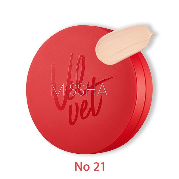  Phấn Nước Che Phủ Hoàn Hảo MISSHA Velvet Finish Cushion 