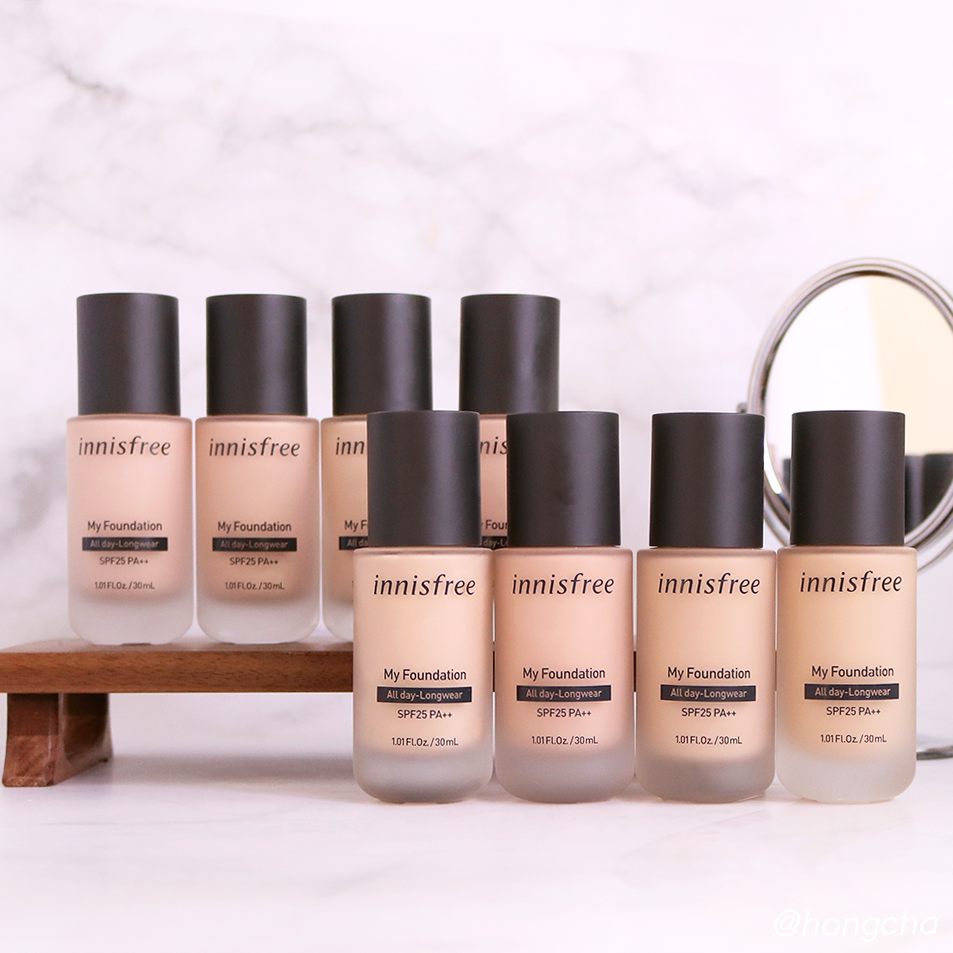  Sample Kem Nền Innisfree My Foundation All Day Long Wear SPF25/PA++ 