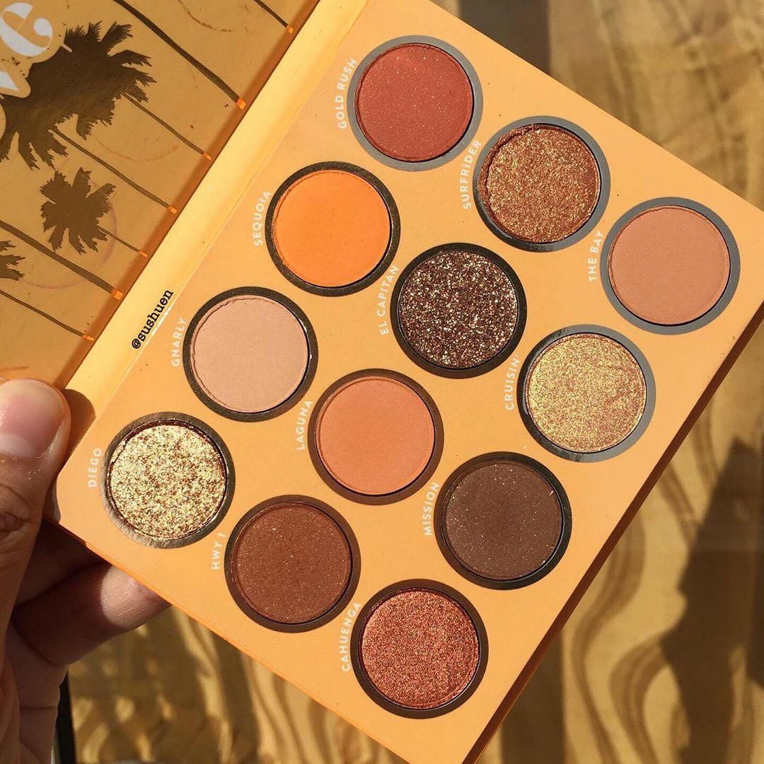 Bảng Phấn Mắt ColourPop California Love Pressed Powder Shadow Palette (không tích điểm)