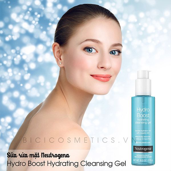 Gel Rửa Mặt Dưỡng Ẩm – Neutrogena Hydro Boost Hydrating Cleansing Gel