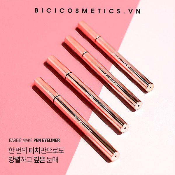 Kẻ Mắt Nước Milky Dress Barbie Make Brush Pen Eyeliner