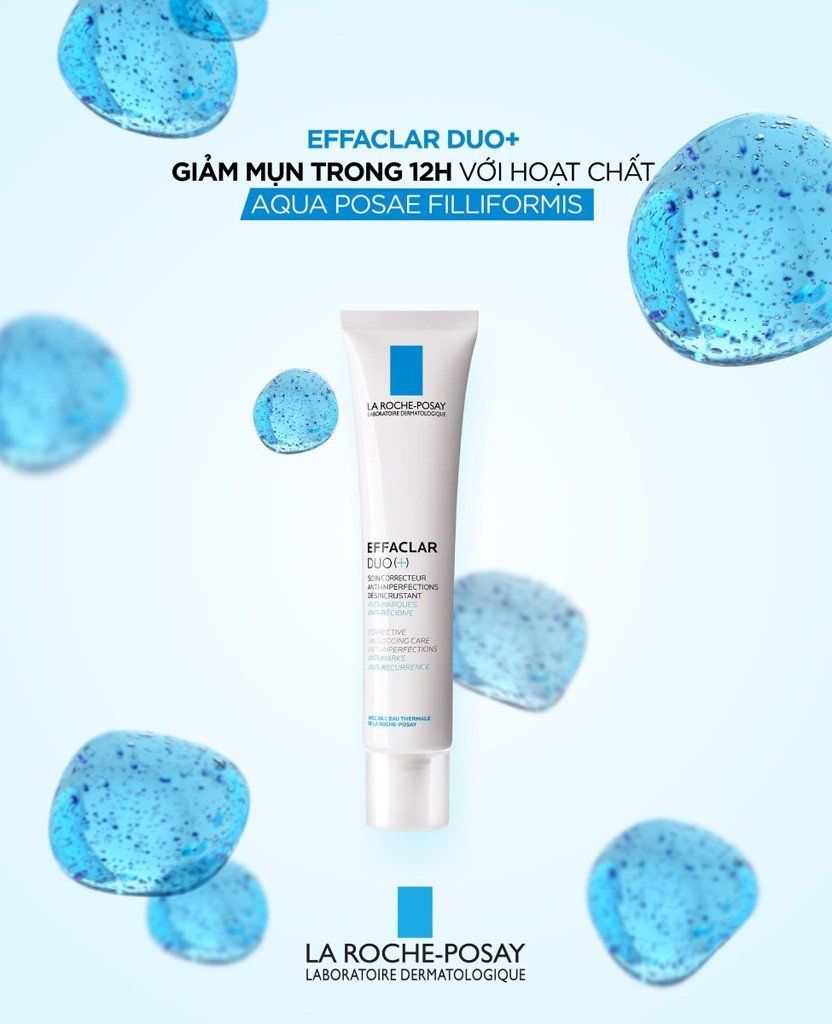  Kem Giảm Mụn Ngừa Thâm LA ROCHE-POSAY Effaclar Duo+ 40ml 