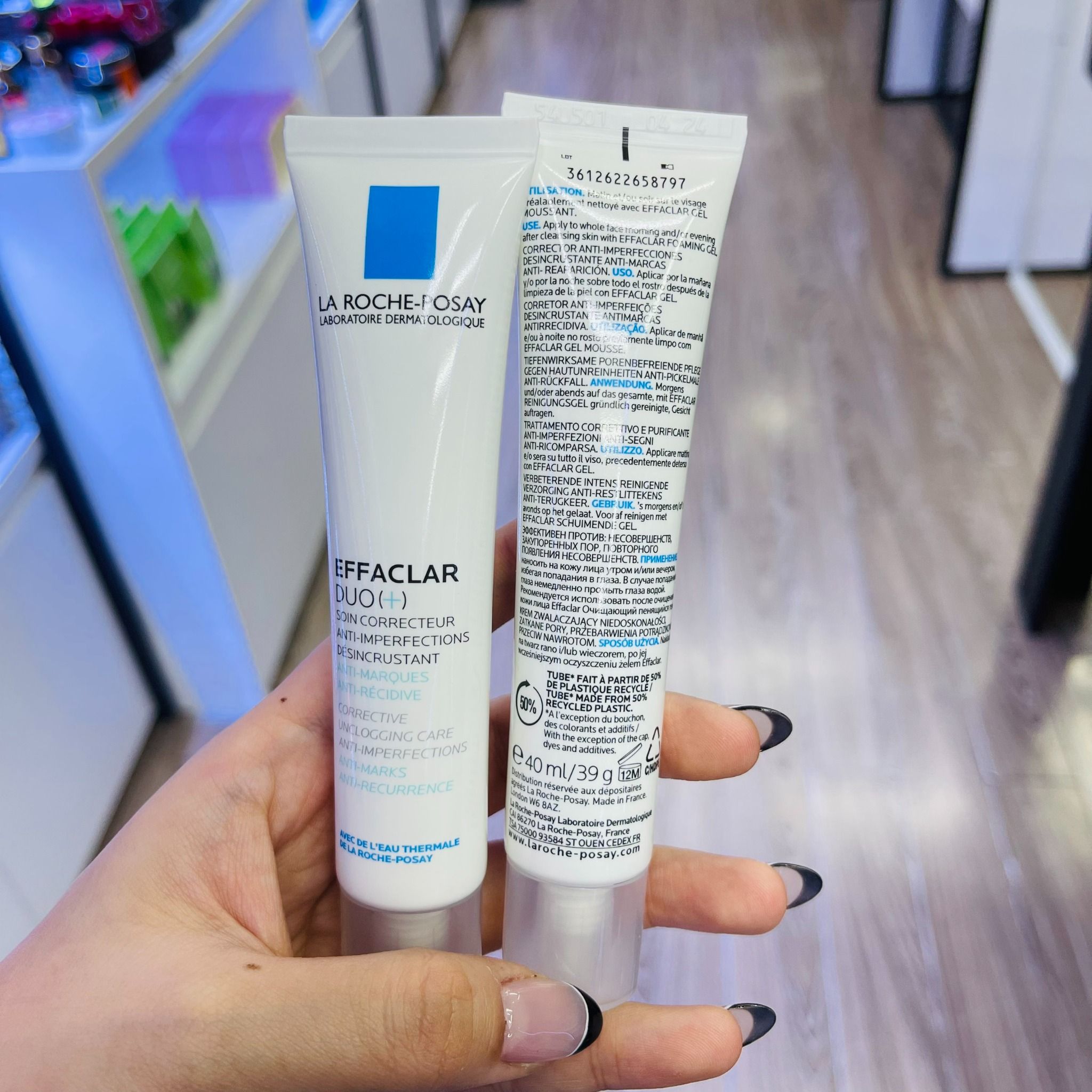 Kem Giảm Mụn Ngừa Thâm LA ROCHE-POSAY Effaclar Duo+ 40ml