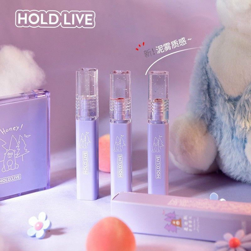 Son Kem Lì Hình Gấu HOLD LIVE Maddie Bear Soft Fog Lip Mud NĐT