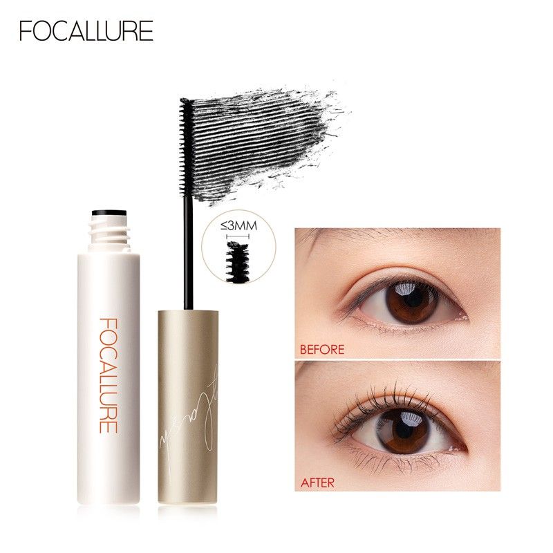  Chuốt Mi Cong Dài Mi Không Trôi FOCALLURE Fiber Filled Long Lash Waterproof Mascara | FA169 